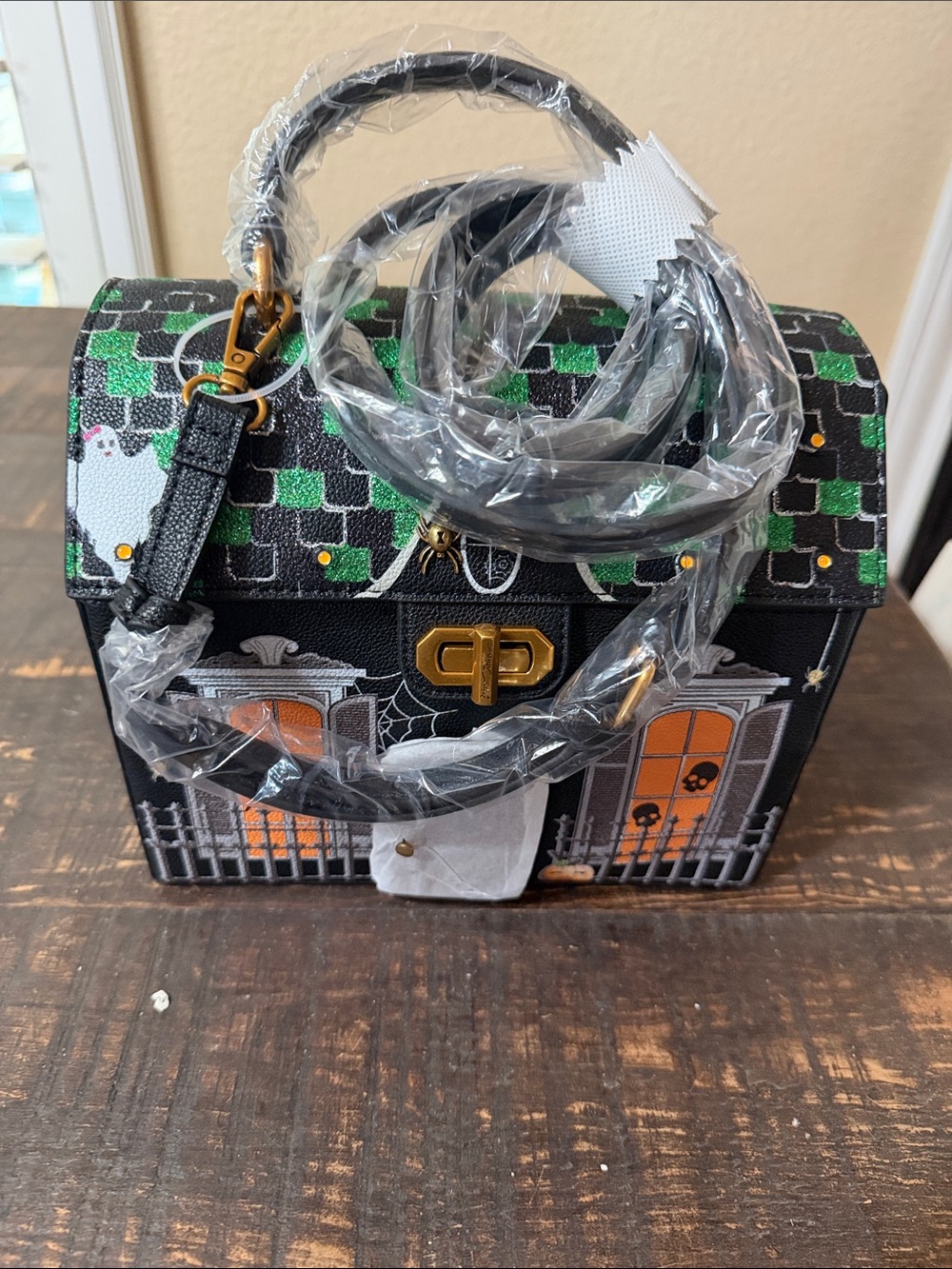 Bundle Betsy Johnson Haunted House  Purse and Wallet